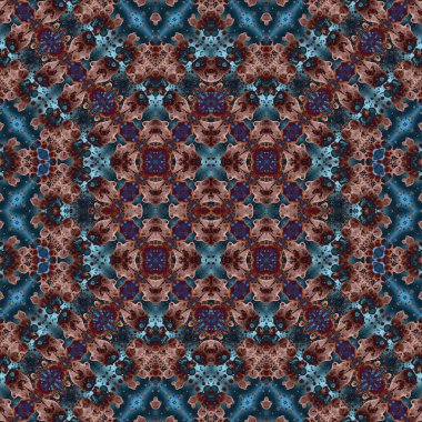 Kusursuz desen. Kusursuz doku ve arka plan. Soyut kaleydoskop