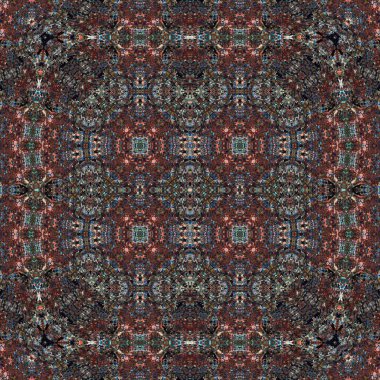 Kusursuz desen. Kusursuz doku ve arka plan. Soyut kaleydoskop