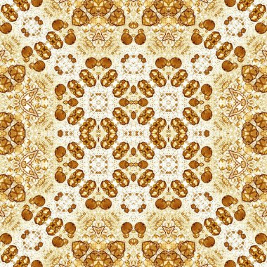 Kusursuz desen. Kusursuz doku ve arka plan. Soyut kaleydoskop