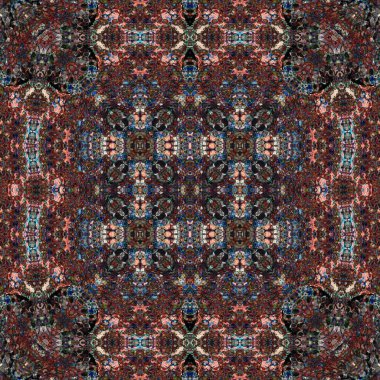 Kusursuz desen. Kusursuz doku ve arka plan. Soyut kaleydoskop