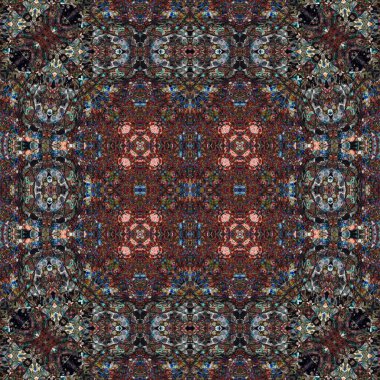 Kusursuz desen. Kusursuz doku ve arka plan. Soyut kaleydoskop