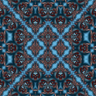 Kusursuz desen. Kusursuz doku ve arka plan. Soyut kaleydoskop