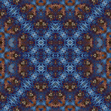 Kusursuz desen. Kusursuz doku ve arka plan. Soyut kaleydoskop