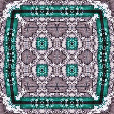 Kusursuz desen. Kusursuz doku ve arka plan. Soyut kaleydoskop