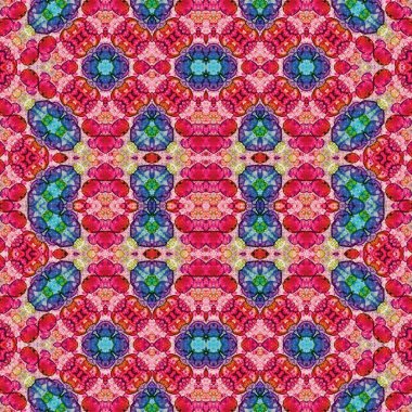 Kusursuz desen. Kusursuz doku ve arka plan. Soyut kaleydoskop