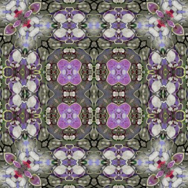 Kusursuz desen. Kusursuz doku ve arka plan. Soyut kaleydoskop