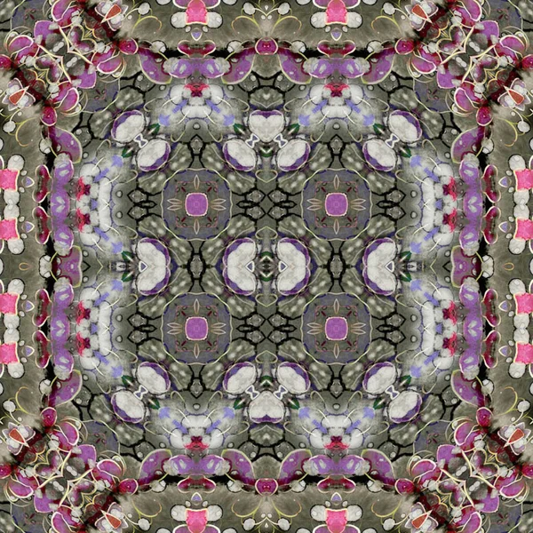 Kusursuz desen. Kusursuz doku ve arka plan. Soyut kaleydoskop