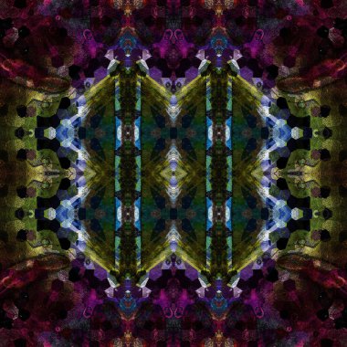 Kusursuz desen. Kusursuz doku ve arka plan. Soyut kaleydoskop