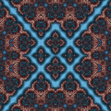 Kusursuz desen. Kusursuz doku ve arka plan. Soyut kaleydoskop