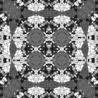 Kusursuz desen. Kusursuz doku ve arka plan. Soyut kaleydoskop