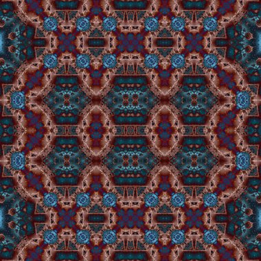 Kusursuz desen. Kusursuz doku ve arka plan. Soyut kaleydoskop