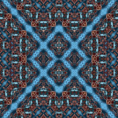 Kusursuz desen. Kusursuz doku ve arka plan. Soyut kaleydoskop