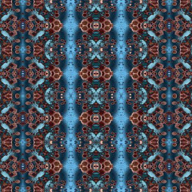 Kusursuz desen. Kusursuz doku ve arka plan. Soyut kaleydoskop