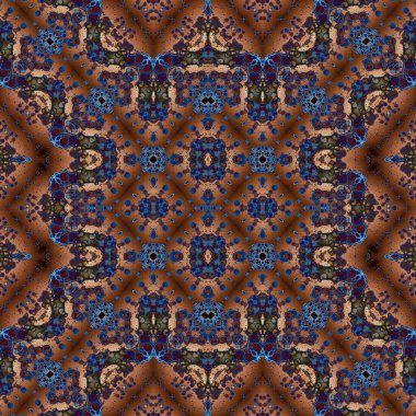 Kusursuz desen. Kusursuz doku ve arka plan. Soyut kaleydoskop