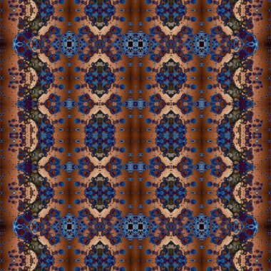 Kusursuz desen. Kusursuz doku ve arka plan. Soyut kaleydoskop