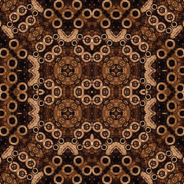 Kusursuz desen. Kusursuz doku ve arka plan. Soyut kaleydoskop