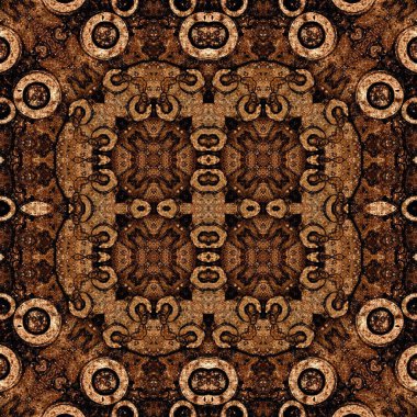 Kusursuz desen. Kusursuz doku ve arka plan. Soyut kaleydoskop