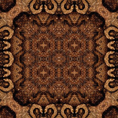 Kusursuz desen. Kusursuz doku ve arka plan. Soyut kaleydoskop