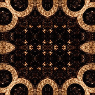 Kusursuz desen. Kusursuz doku ve arka plan. Soyut kaleydoskop