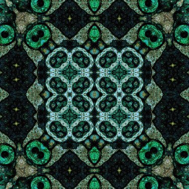 Kusursuz desen. Kusursuz doku ve arka plan. Soyut kaleydoskop