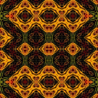 Kusursuz desen. Kusursuz doku ve arka plan. Soyut kaleydoskop