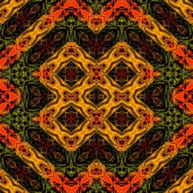 Kusursuz desen. Kusursuz doku ve arka plan. Soyut kaleydoskop