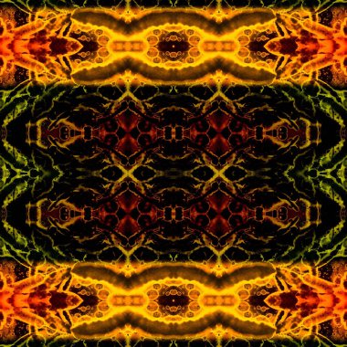 Kusursuz desen. Kusursuz doku ve arka plan. Soyut kaleydoskop