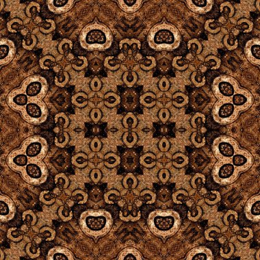 Kusursuz desen. Kusursuz doku ve arka plan. Soyut kaleydoskop