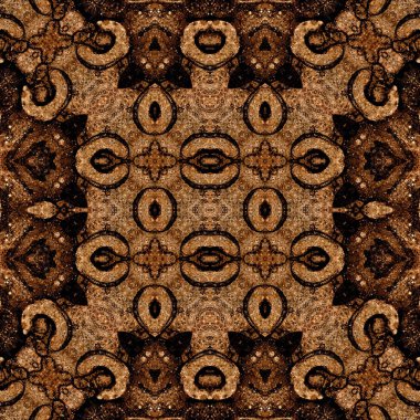 Kusursuz desen. Kusursuz doku ve arka plan. Soyut kaleydoskop