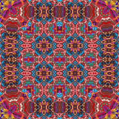 Kusursuz desen. Kusursuz doku ve arka plan. Soyut kaleydoskop