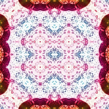 Kusursuz desen. Kusursuz doku ve arka plan. Soyut kaleydoskop