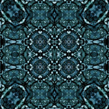 Kusursuz desen. Kusursuz doku ve arka plan. Soyut kaleydoskop