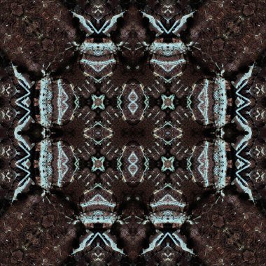 Kusursuz desen. Kusursuz doku ve arka plan. Soyut kaleydoskop