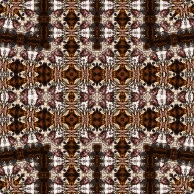 Kusursuz desen. Kusursuz doku ve arka plan. Soyut kaleydoskop