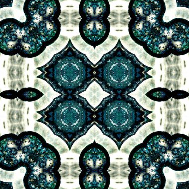 Kusursuz desen. Kusursuz doku ve arka plan. Soyut kaleydoskop