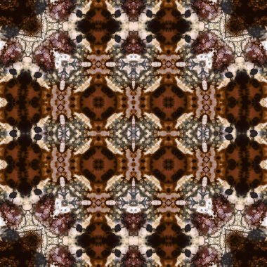 Kusursuz desen. Kusursuz doku ve arka plan. Soyut kaleydoskop