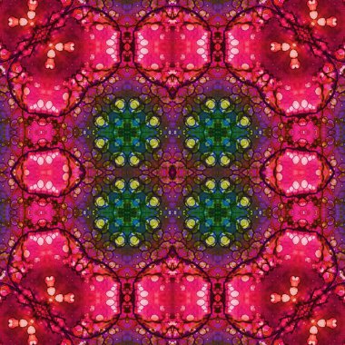 Kusursuz desen. Kusursuz doku ve arka plan. Soyut kaleydoskop