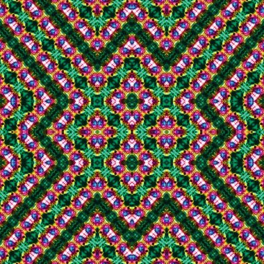 Kusursuz desen. Kusursuz doku ve arka plan. Soyut kaleydoskop