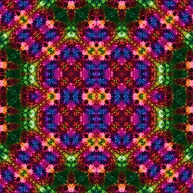 Kusursuz desen. Kusursuz doku ve arka plan. Soyut kaleydoskop