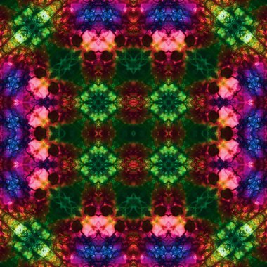 Kusursuz desen. Kusursuz doku ve arka plan. Soyut kaleydoskop