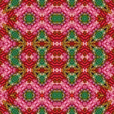 Kusursuz desen. Kusursuz doku ve arka plan. Soyut kaleydoskop