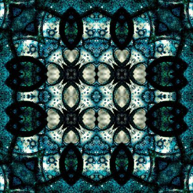 Kusursuz desen. Kusursuz doku ve arka plan. Soyut kaleydoskop