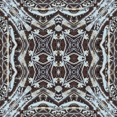 Kusursuz desen. Kusursuz doku ve arka plan. Soyut kaleydoskop