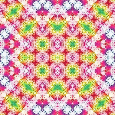 Kusursuz desen. Kusursuz doku ve arka plan. Soyut kaleydoskop