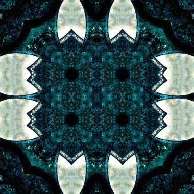 Kusursuz desen. Kusursuz doku ve arka plan. Soyut kaleydoskop