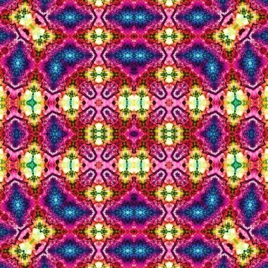 Kusursuz desen. Kusursuz doku ve arka plan. Soyut kaleydoskop