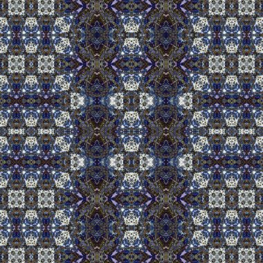 Kusursuz desen. Kusursuz doku ve arka plan. Soyut kaleydoskop