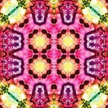 Kusursuz desen. Kusursuz doku ve arka plan. Soyut kaleydoskop