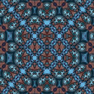 Kusursuz desen. Kusursuz doku ve arka plan. Soyut kaleydoskop