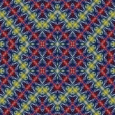 Kusursuz desen. Kusursuz doku ve arka plan. Soyut kaleydoskop